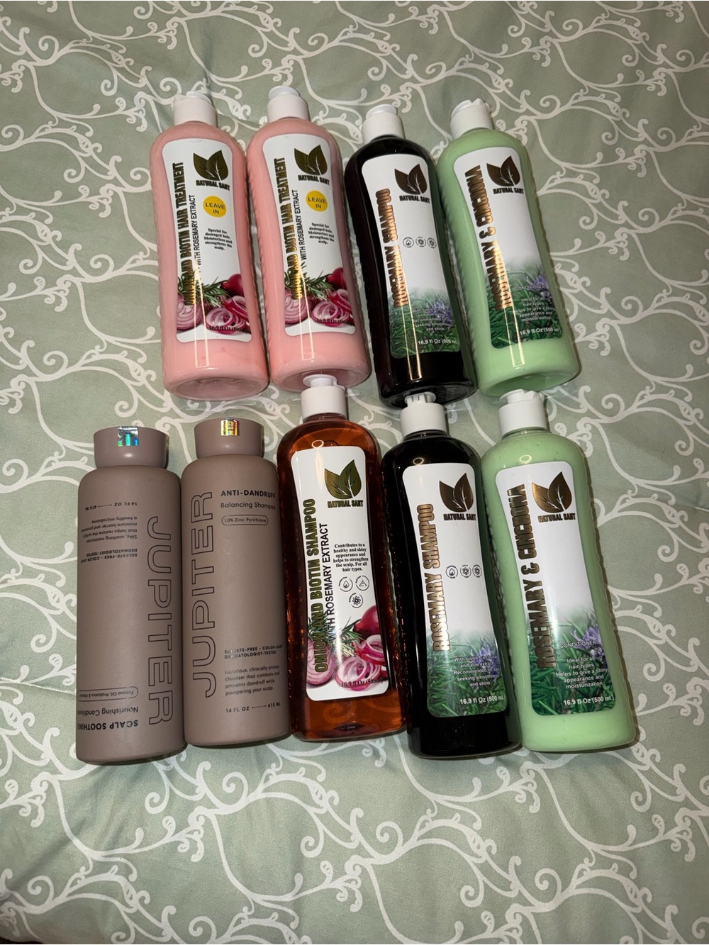 Lavender & Rosemary Body Wash - Green, Pink, Black
